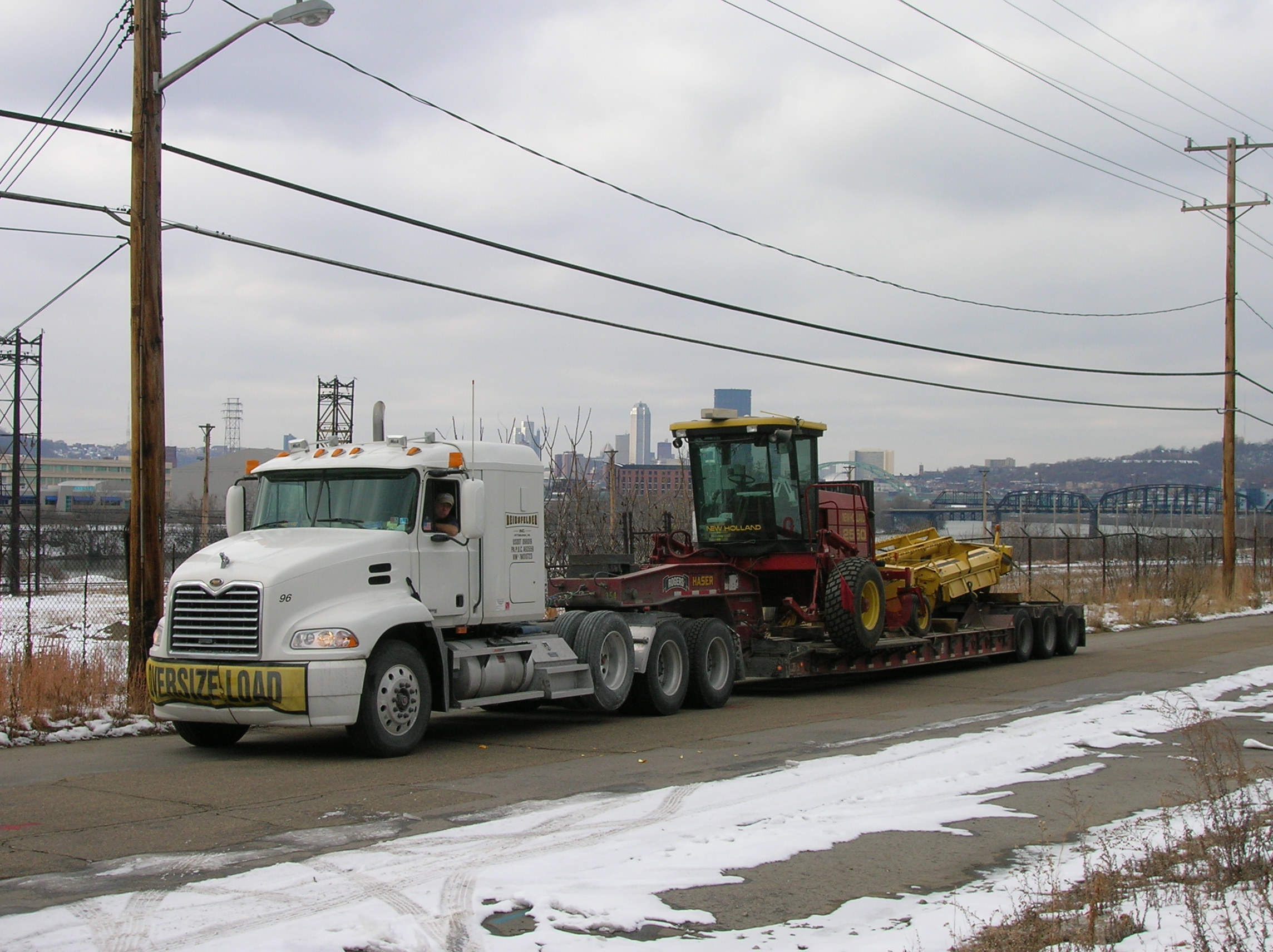 Oversized Load Trucking Company